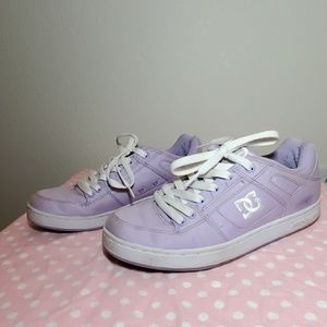 DC lilac Skater shoes
